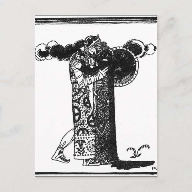 Nielsen's East of the Sun and West of the Moon Postcard (Front)