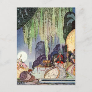 Nielsen's In Powder and Crinoline Postcard