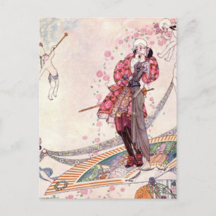 Nielsen's In Powder and Crinoline Postcard