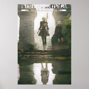 Nier Automata Poster - Become as God Version