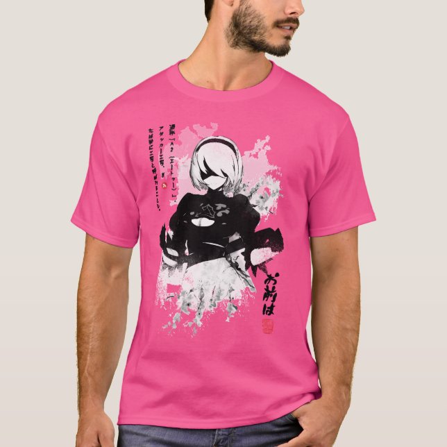 Nierautomata 2B Japan Ink _ Classic T-Shirt (Front)