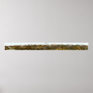 NIESEN Swiss Alps Panorama 360° Poster