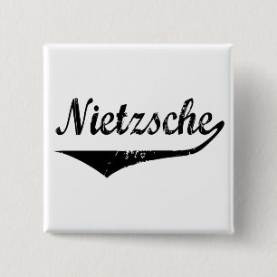 Nietzsche 15 Cm Square Badge