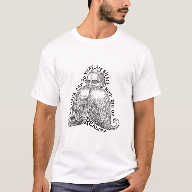 Nietzsche Art III T-Shirt (Front)