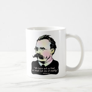 Nietzsche - Art v. Reality Coffee Mug