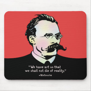 Nietzsche - Art v. Reality Mouse Mat