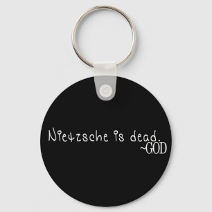 NIETZSCHE IS DEAD - GOD KEY RING