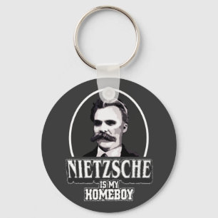 Nietzsche Is My Homeboy Key Ring