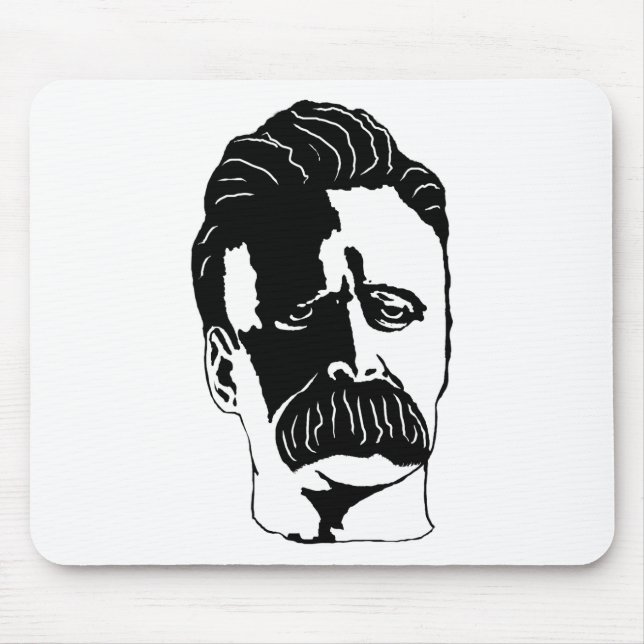 Nietzsche Mouse Mat (Front)