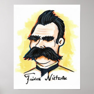 Nietzsche Poster 11" x 8.5"