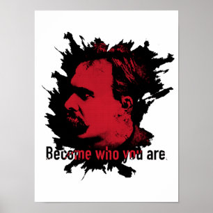 Nietzsche Print - Become Who You Are