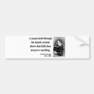 Nietzsche Quote 1b Bumper Sticker