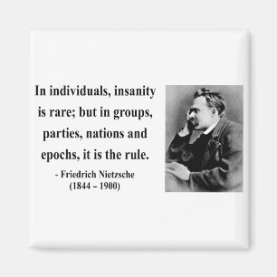 Nietzsche Quote 3b Magnet