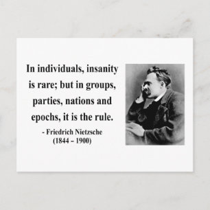 Nietzsche Quote 3b Postcard