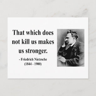 Nietzsche Quote 5b Postcard