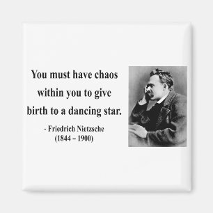 Nietzsche Quote 6b Magnet