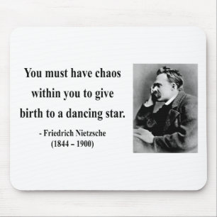 Nietzsche Quote 6b Mouse Mat