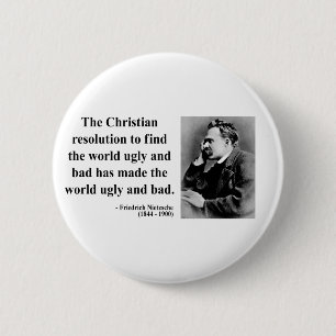 Nietzsche Quote 8b 6 Cm Round Badge