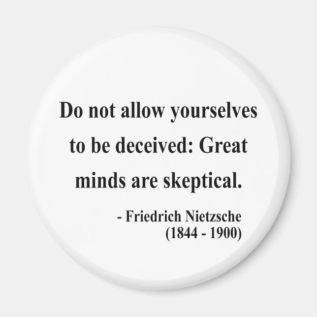 Nietzsche Quote 9a Magnet (Front)