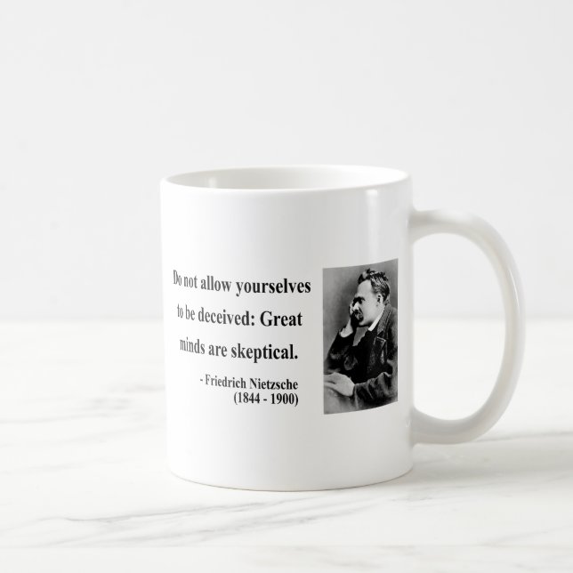 Nietzsche Quote 9b Coffee Mug (Right)