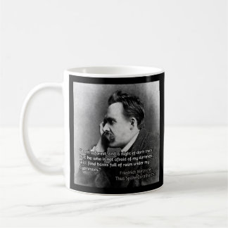 Nietzsche quote coffee mug