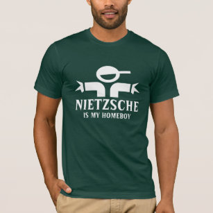 Nietzsche t-shirt with funny quote