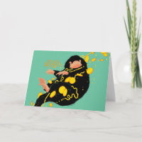 Niffler Floating With Gold