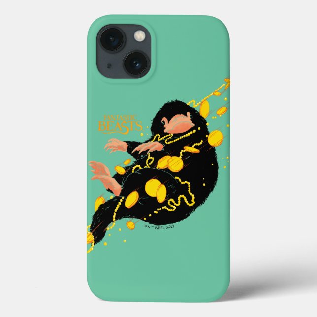 Niffler Floating With Gold Case-Mate iPhone Case (Back)