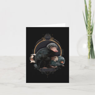 NIFFLER™s Art Nouveau Portrait Card