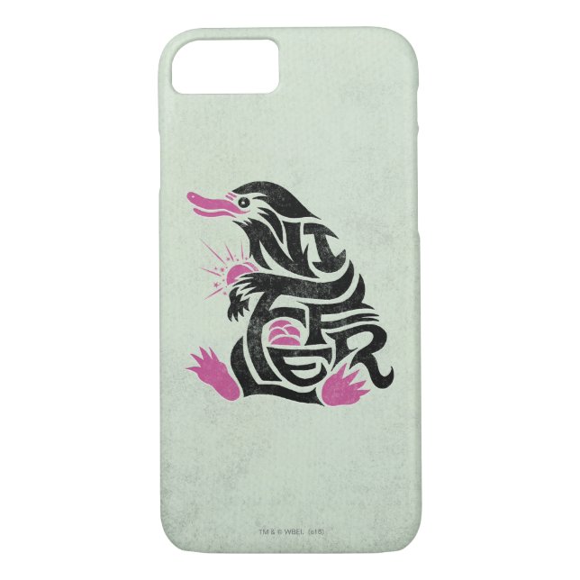 NIFFLER™ Typography Graphic Case-Mate iPhone Case (Back)