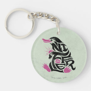 NIFFLER™ Typography Graphic Key Ring