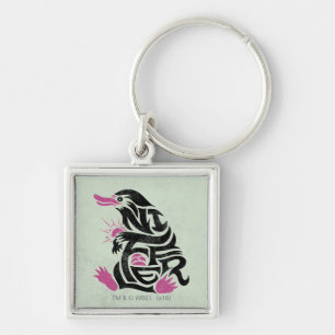 NIFFLER™ Typography Graphic Key Ring