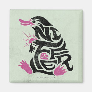 NIFFLER™ Typography Graphic Magnet