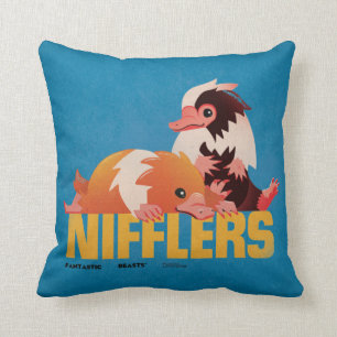 Nifflers Vintage Graphic Cushion