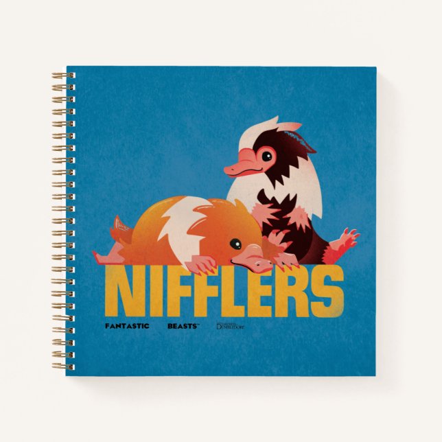 Nifflers Vintage Graphic Notebook (Front)