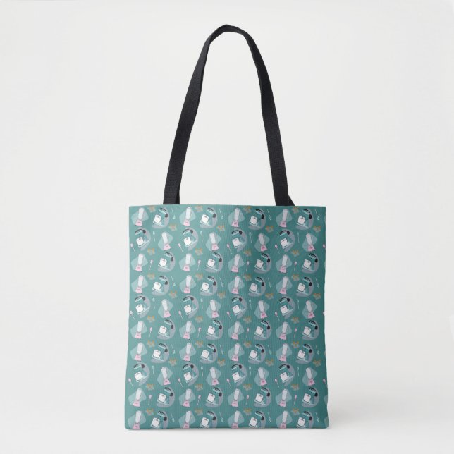 Nifty Fifties - cooking themed tote bag (Front)