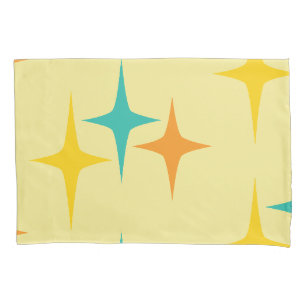 Nifty fifties - large triple starburst pillow case