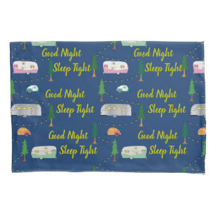 Nifty Fifties Retro Campers Kid's Pillowcase