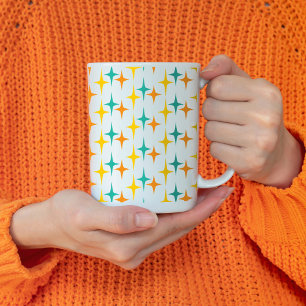Nifty fifties - triple starburst mug