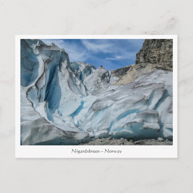 Nigardsbreen Glacier Norway Postcard (Front)