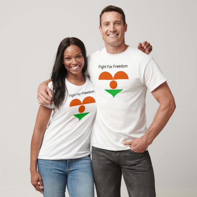 Niger Fight For Freedom T-Shirt (Unisex)