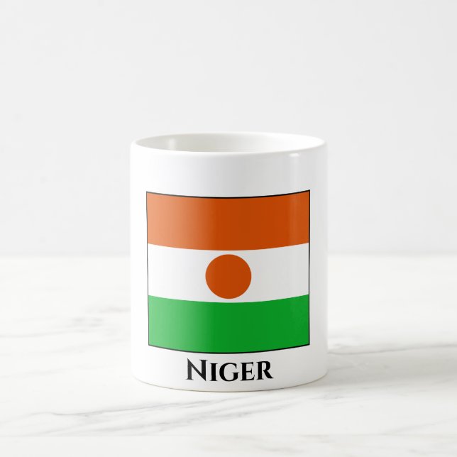 Niger Flag Coffee Mug (Center)