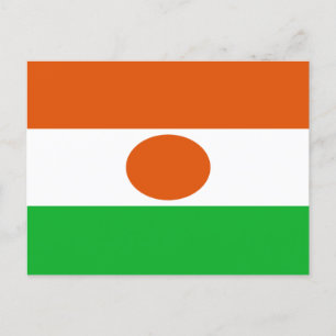 Niger Flag Postcard