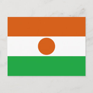 Niger Flag Postcard