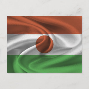 Niger Flag Postcard
