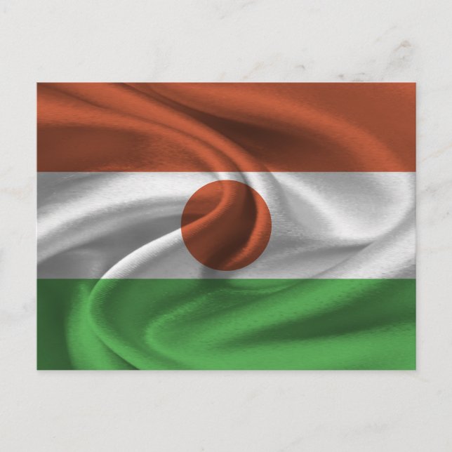Niger Flag Postcard (Front)