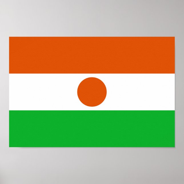 Niger Flag Poster (Front)