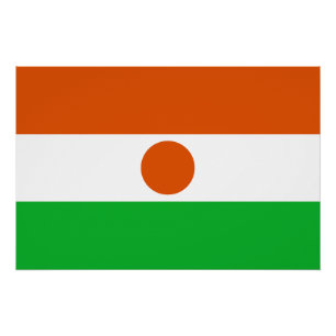 Niger Flag Poster