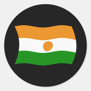 Niger Flag Sticker