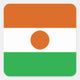 Niger Flag Sticker